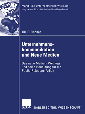 cover image of Unternehmenskommunikation und Neue Medien